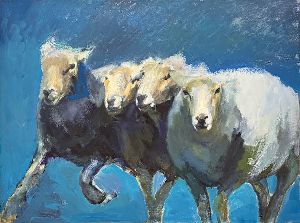 Blue Race by Claudia Pettis, Image 1.