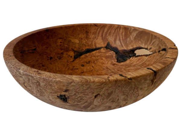 Maple Burl Bowl (Bank) #174 by Dale Larson