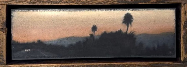 Road Trip With Palm Trees by Christie Scheele