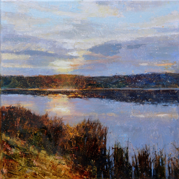 Winter Sky, Deer Lagoon by Pete Jordan