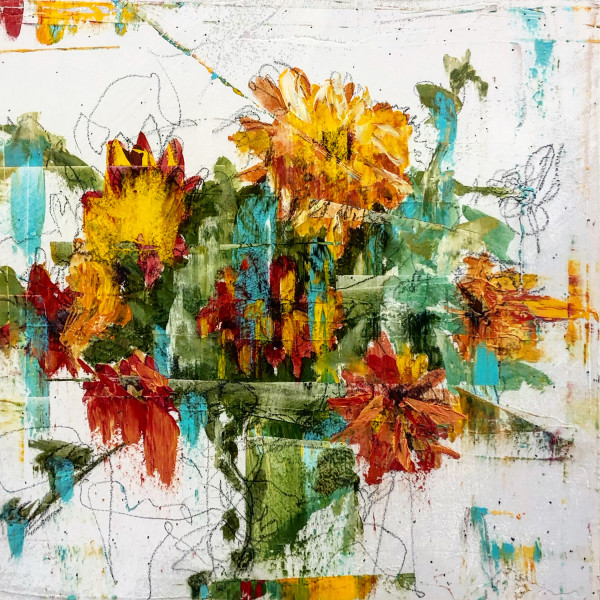 Spring Bouquet I by Michael Dickter