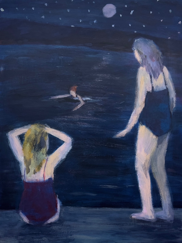 Goss Lake Night Swimmers by Laura Hudson