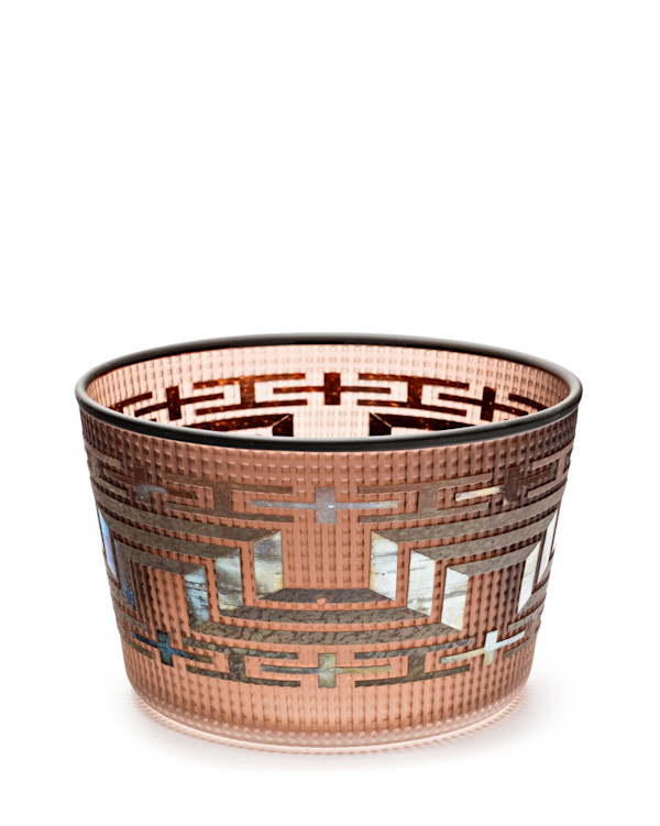Tlingit Basket (Brown) by Preston Singletary
