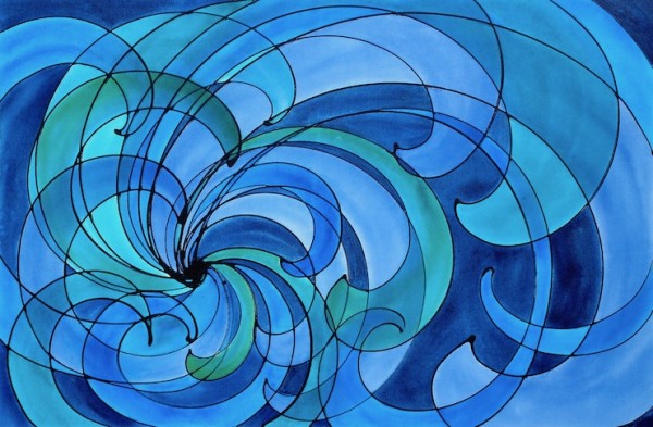 Gravitational Waves #27 by Melynda Van Zee