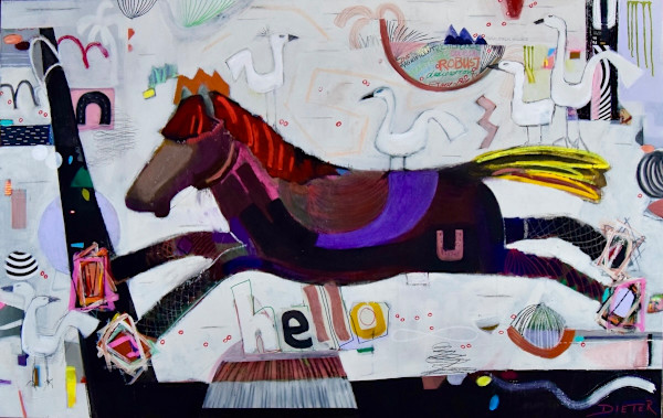 Gallop Into Tomorrow by Ellen Dieter, Image 1.