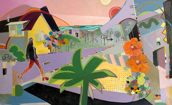 Under the Rising Sun, A Path of Color by Ellen Dieter, Image 1.