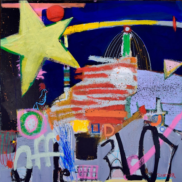 Off the Balcony by Ellen Dieter, Image 1.
