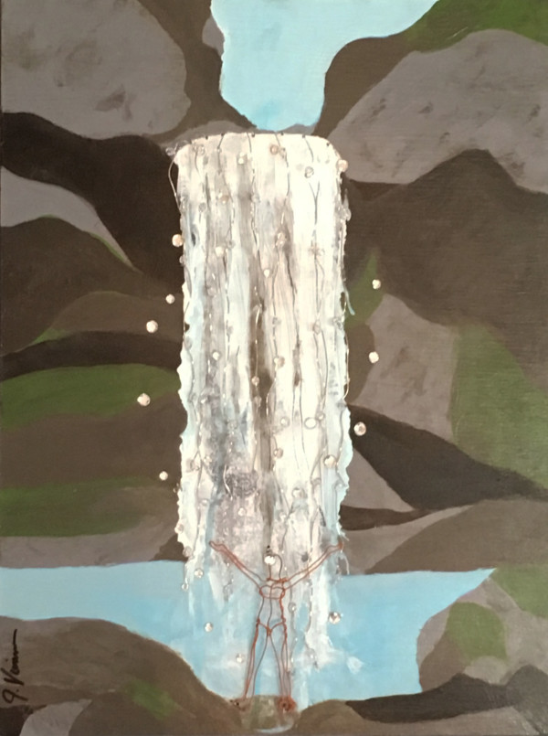 Waterfall by Judy Vienneau