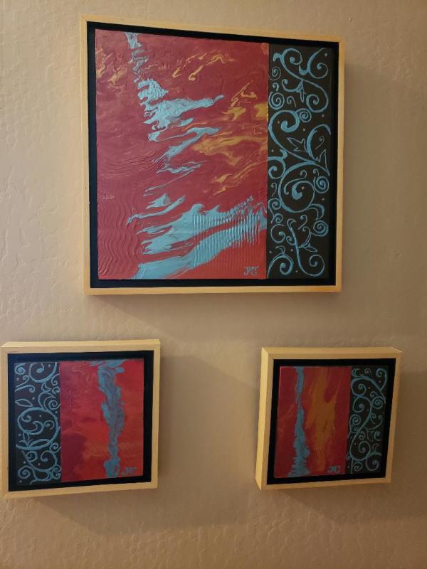Fire and Water Triptych, Image 1.