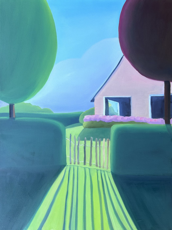 Sunny Garden by Iris Mes Low