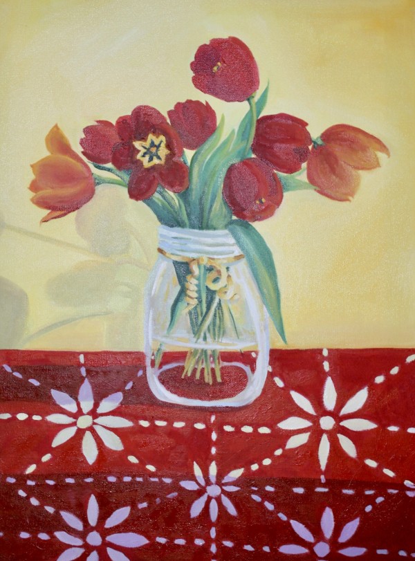 Laylah's Tulips by Iris Mes Low