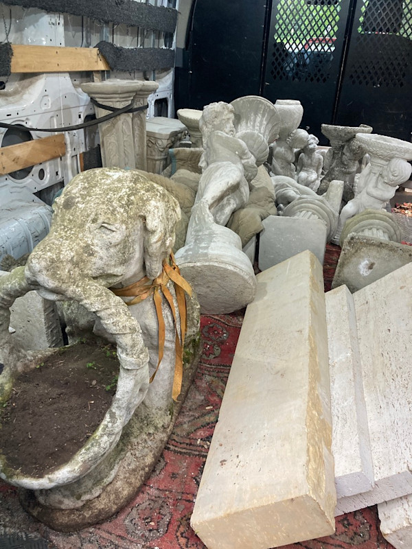 toad and Frog cement