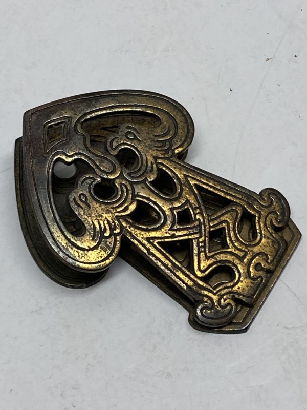 Vintage brass clip