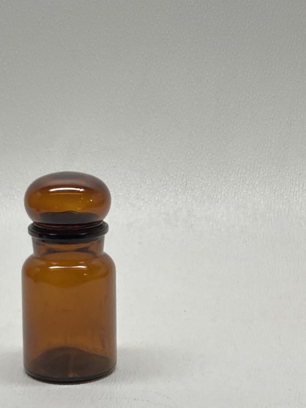 Amber Belgian Medicine bottle