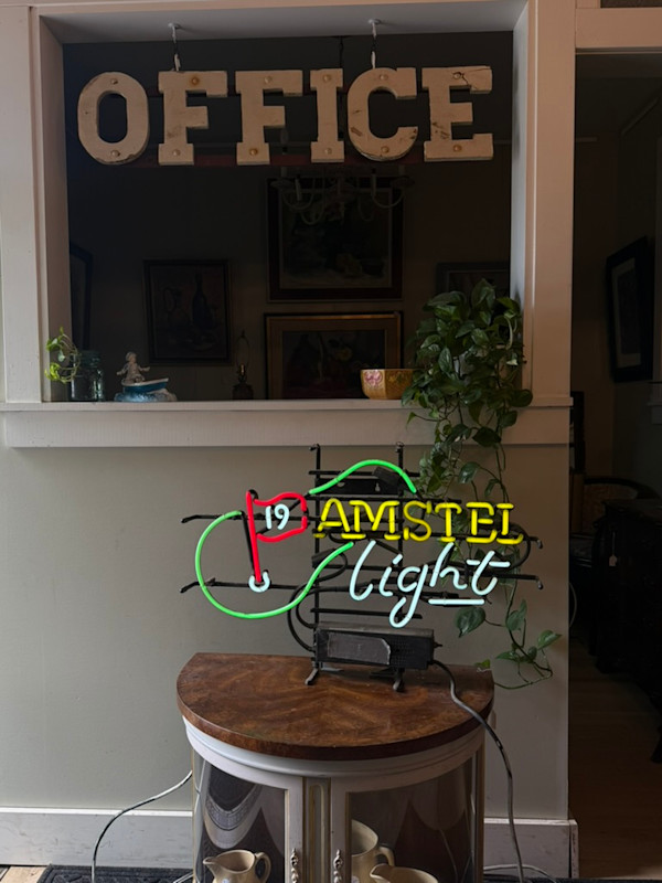 Amstel light beer neon sign