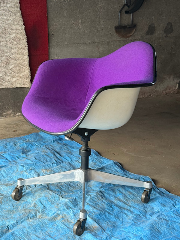 Eames purple wheeled PAC, Image 2.