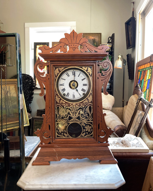 Gingerbread Victorian kitchen clock