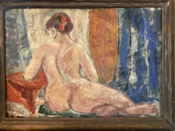 Framed Elizabeth Grant nude