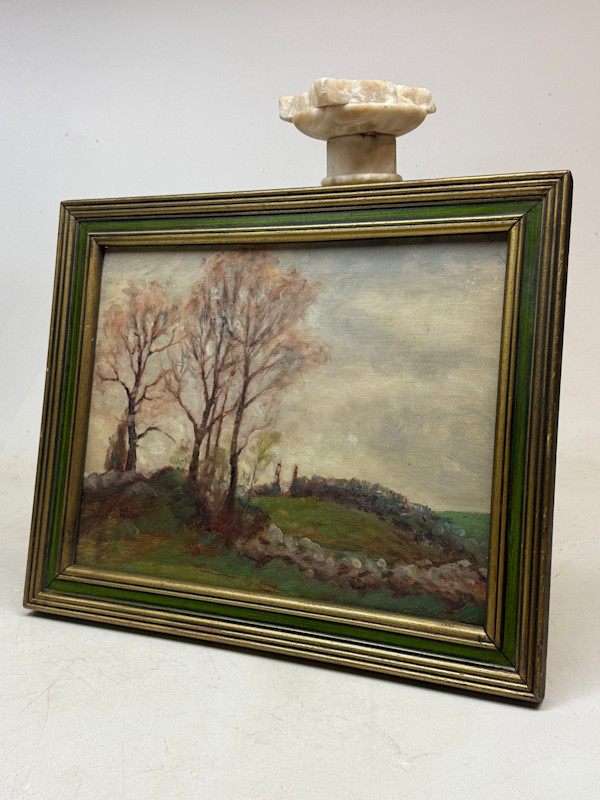 Carl G. T. Olson original oil painting on board fall landscape SD21, Image 5.