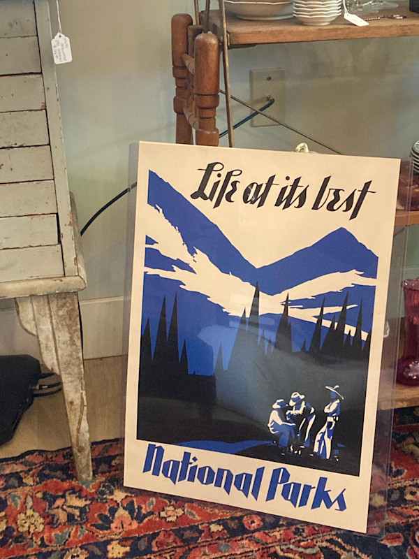 Life at its best National Parks poster