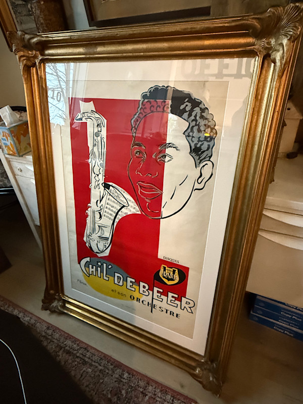 Beautiful vintage Jazz poster, Image 2.