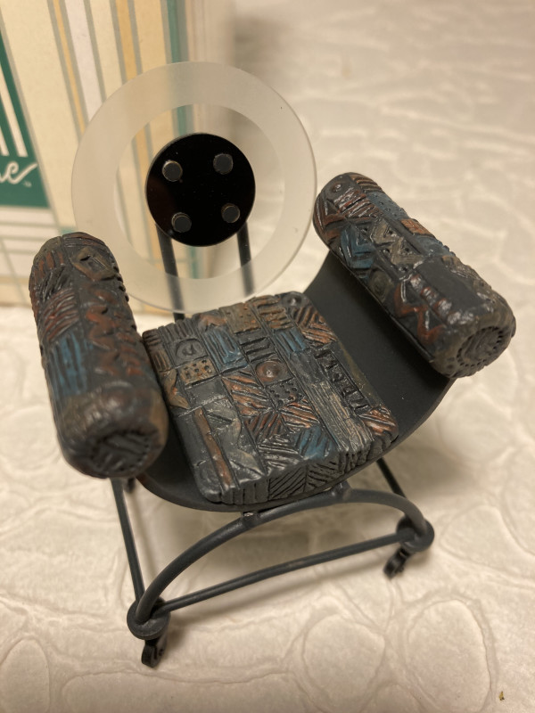 Miniature post modern chair