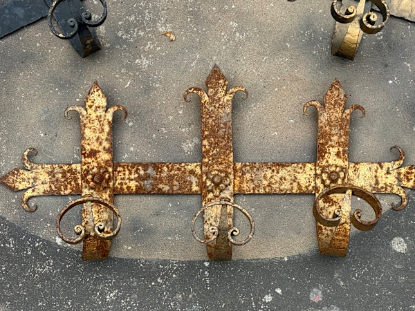 French arts and crafts coat rack, Image 1.