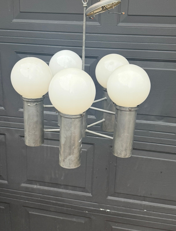 Mid century modern light fixture