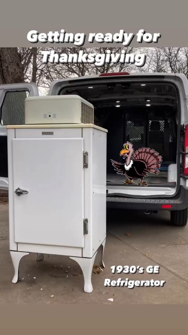 1930's G. E. fridge