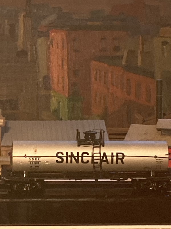 Vintage Sinclair tanker  HO gauge toy train