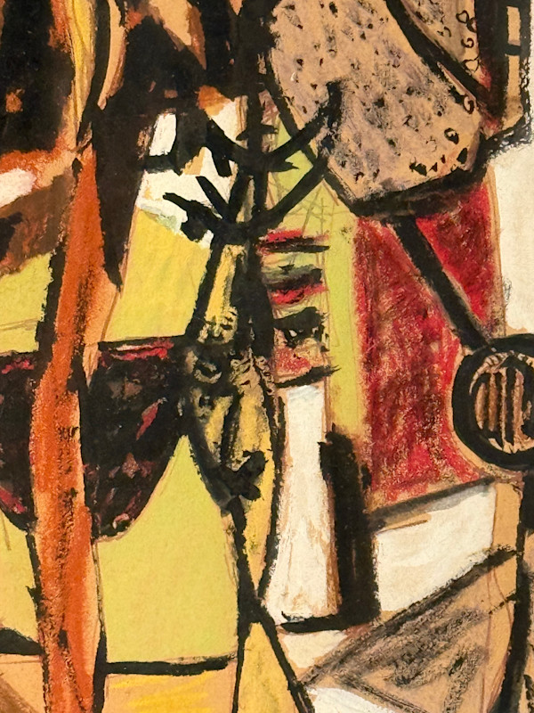 Original painting on paper  by Orval Dillingham