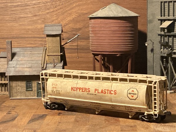 Koppers plastic ACF center flow model toy train