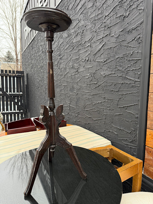 Small Victorian candlestand