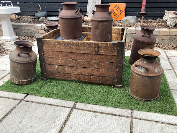Primitive industrial crate