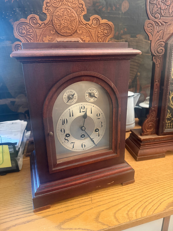 German mantle clock
