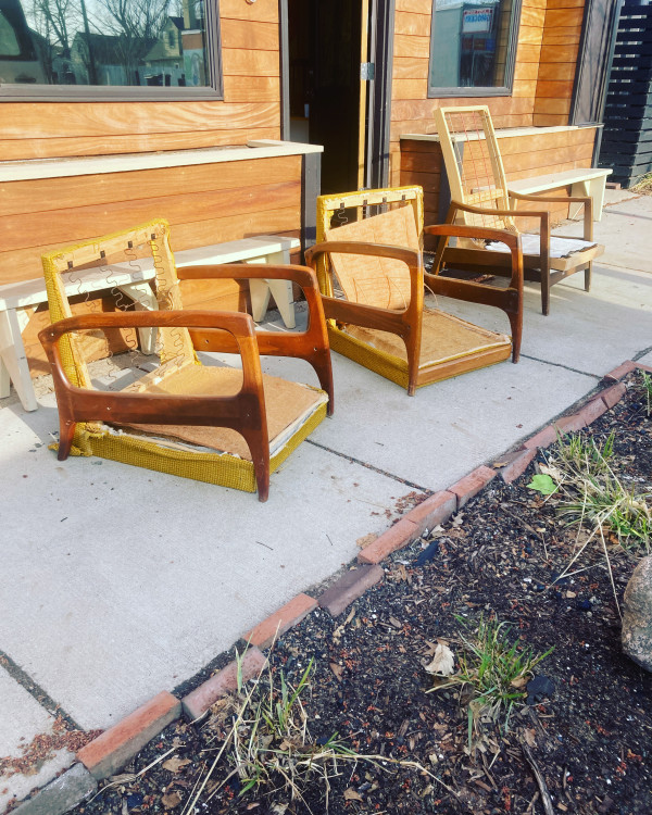Pair of Craft associates arm chairs
