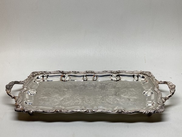Large Silver plate serving tray