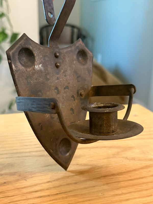 German wall mount candle holder