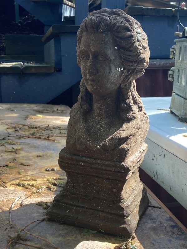 Small iron bust