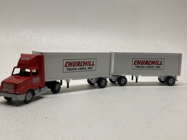 Churchill die cast toy semi truck