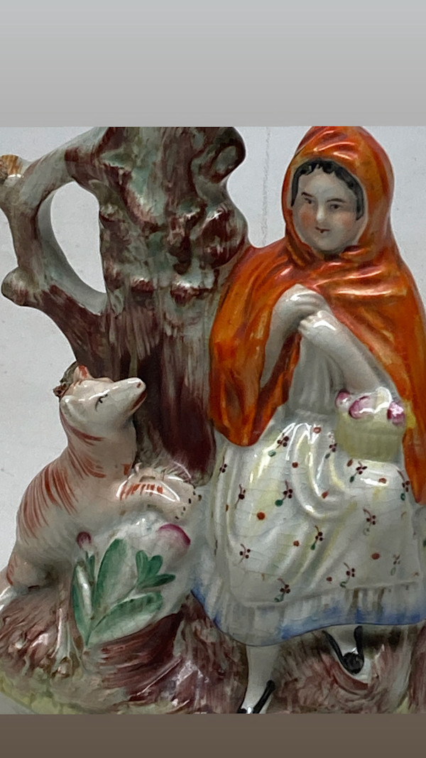 Staffordshire Little Red Riding Hood