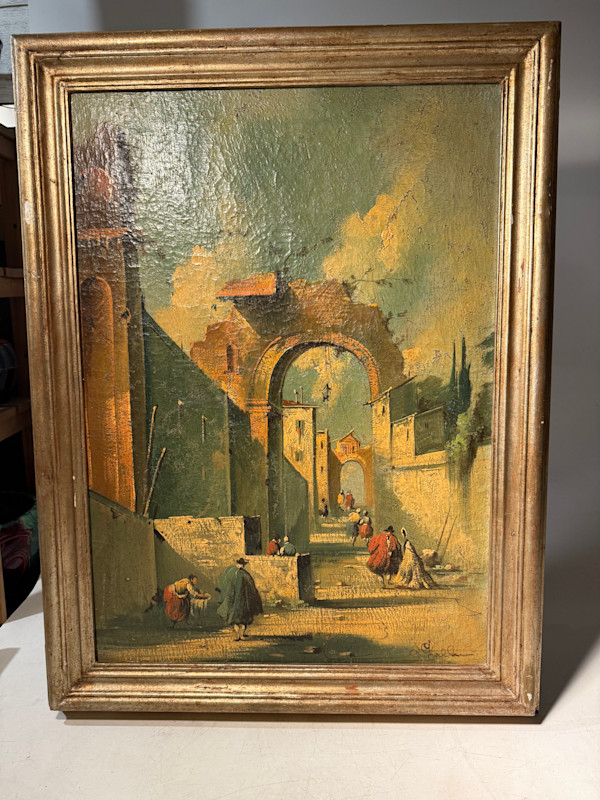 Grand tour Italian scene