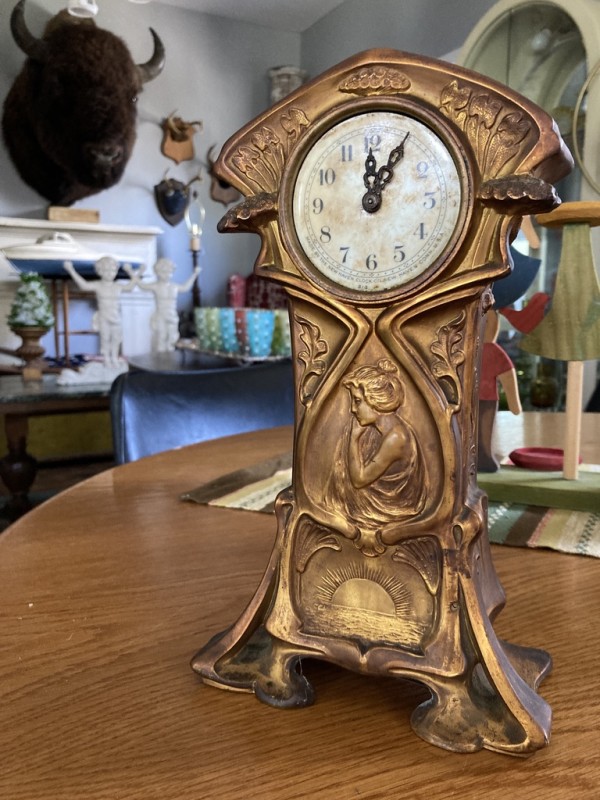 Art Nouveau clock