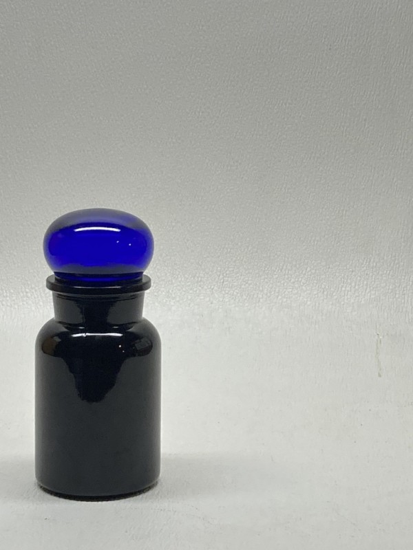 Cobalt Blue Belgian Medicine bottle