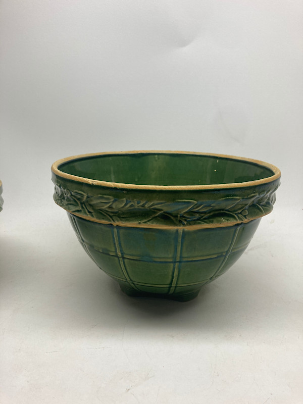 large vintage mixing bowl