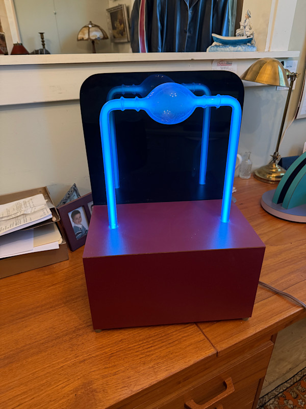 original post modern neon sculpture by John Finch