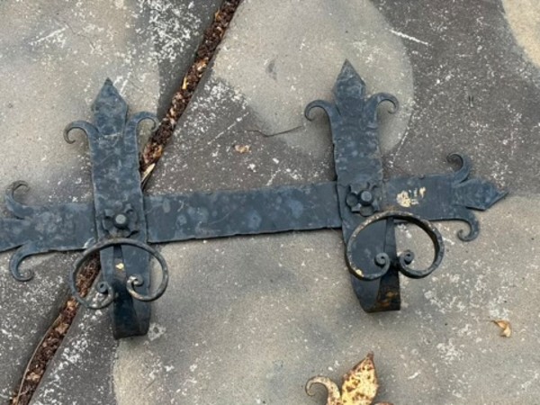 French arts and crafts coat rack, Image 1.