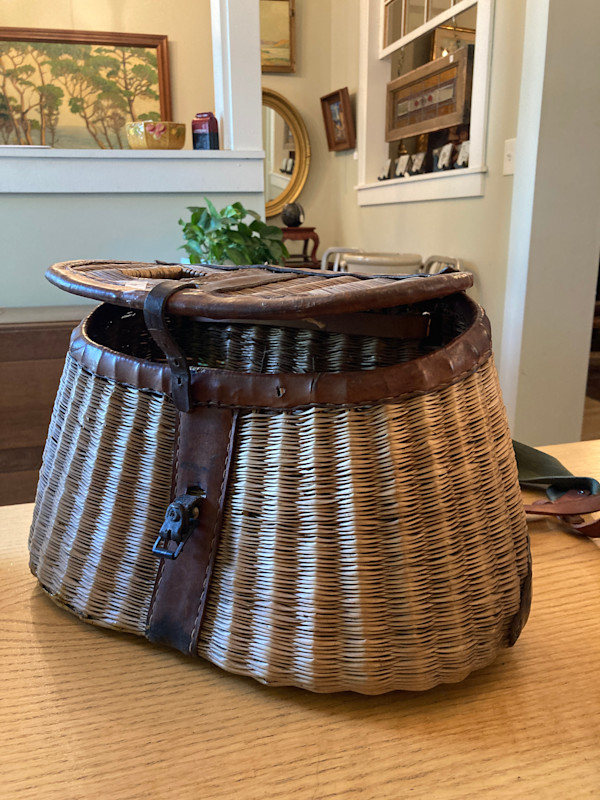 Vintage Creel fishing basket