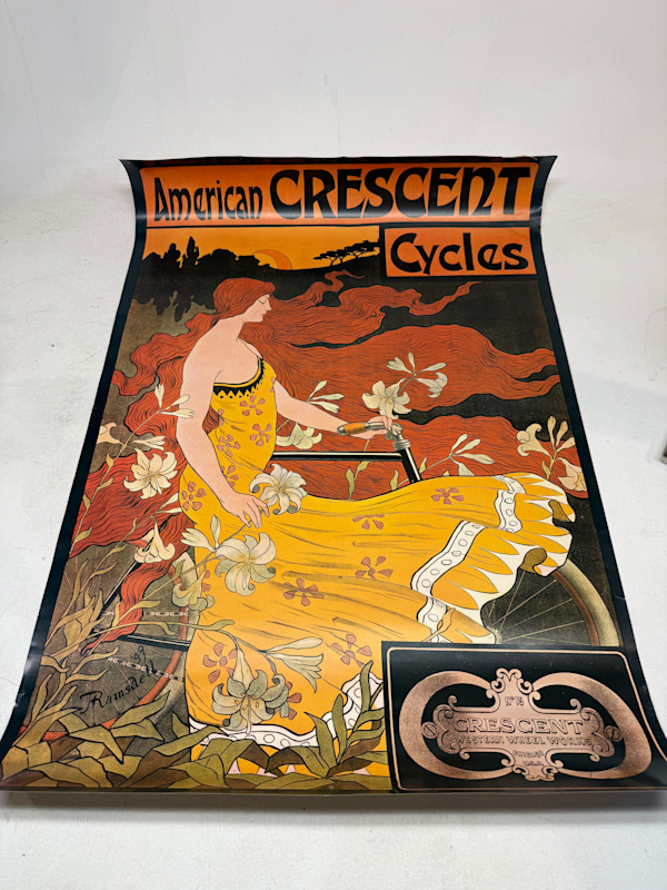 vintage 1970's Cycle poster