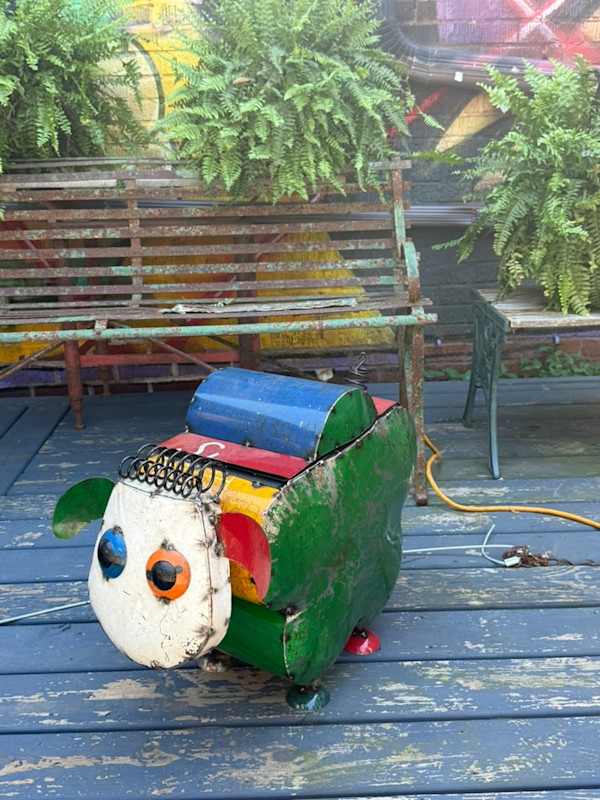 metal garden sheep